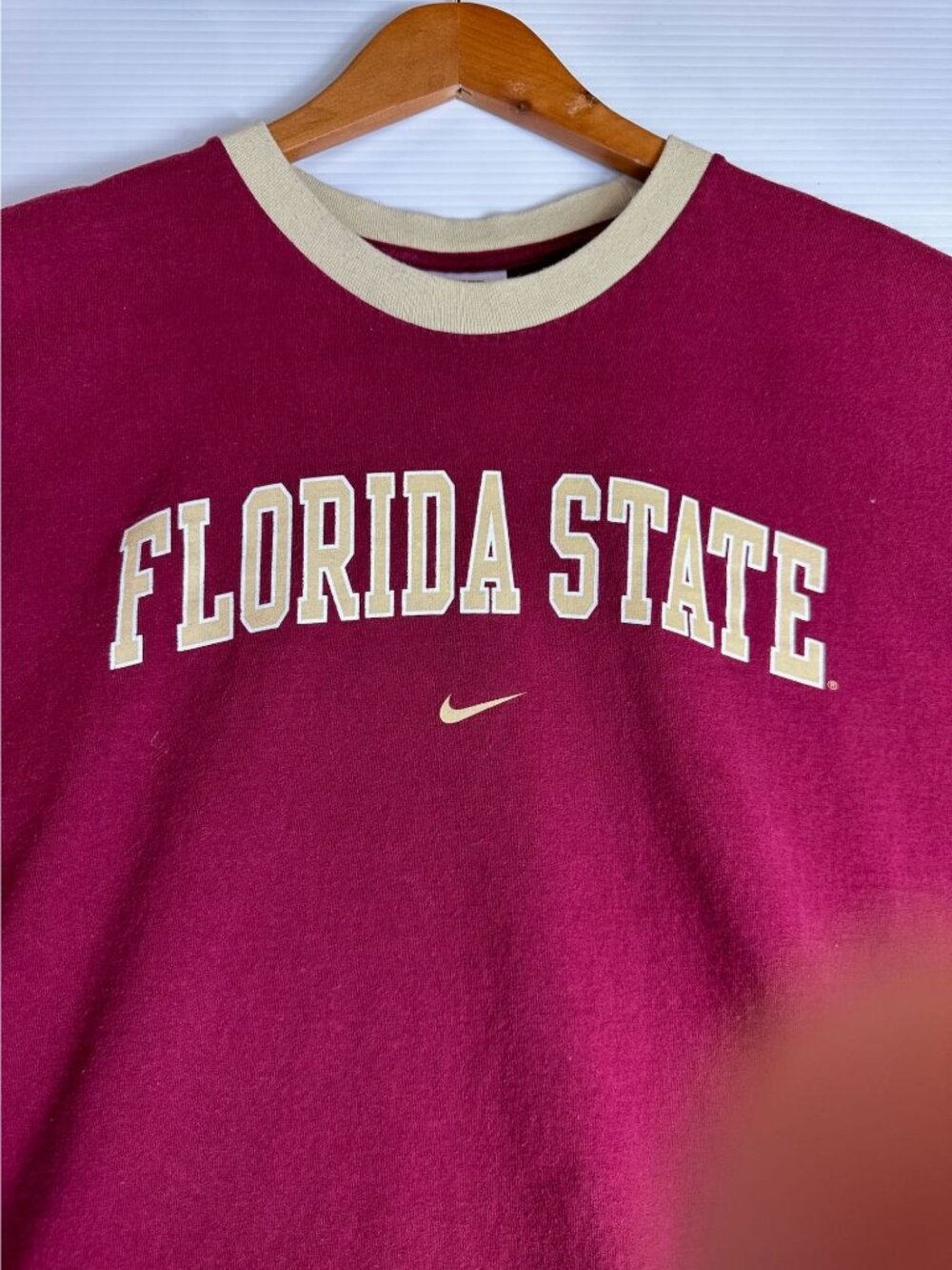 Nike Vintage 2XL Mens FSU Florida State Ringer T Shirt. XXL